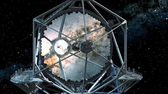 30米望远镜主镜艺术图丨图源:tmt.org