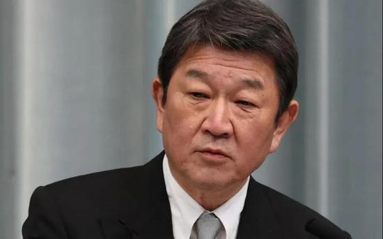 ▲日本外相茂木敏充;图片来源:新京报网。