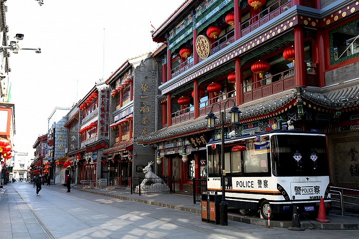 北京大栅栏老字号 (图片来源:视觉中国)