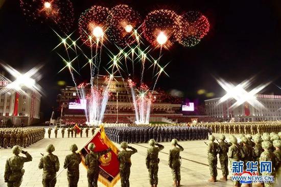 10月10日凌晨在平壤举行的阅兵式,证明朝鲜供电能力