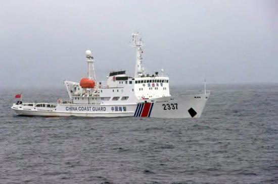 资料图：中国海警船