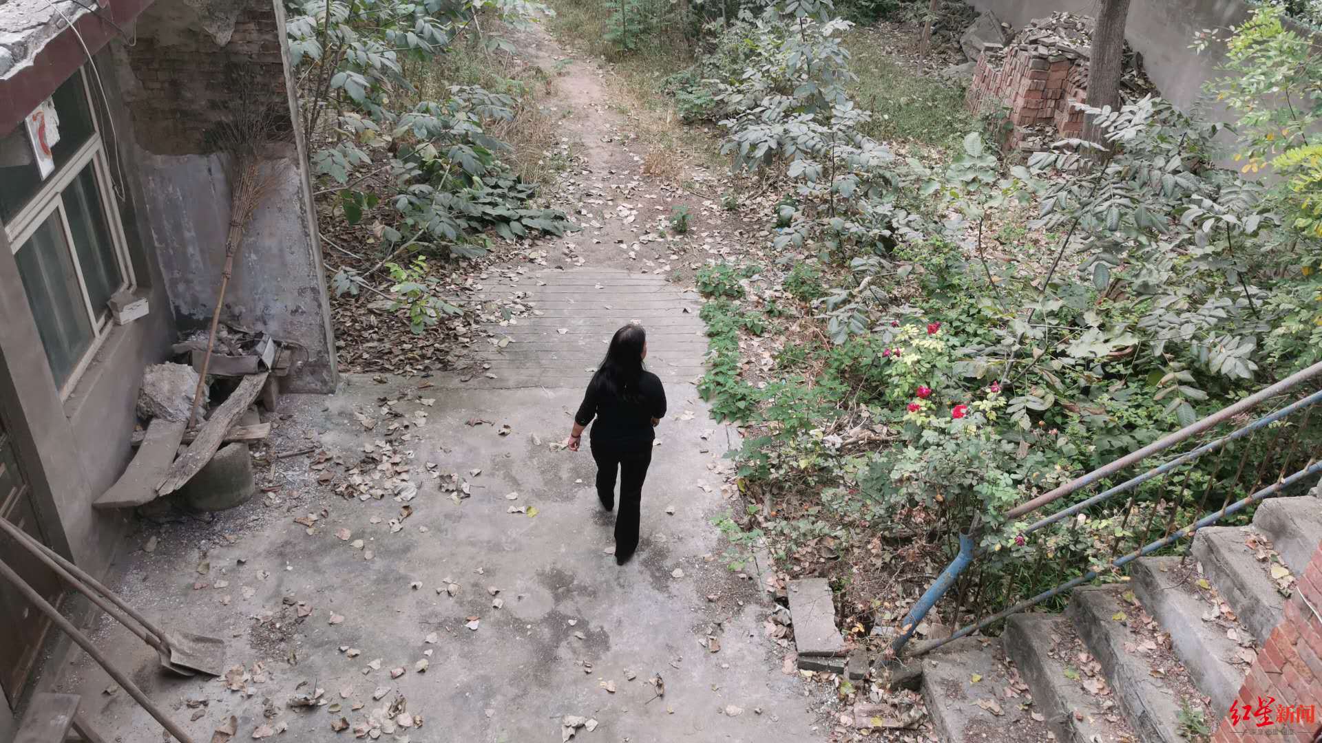 ▲当年事发的院落