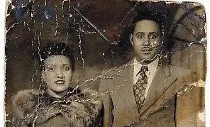 海瑞塔·拉克斯与她的丈夫戴维·拉克斯(David Lacks)。来源:Rebecca Skloot