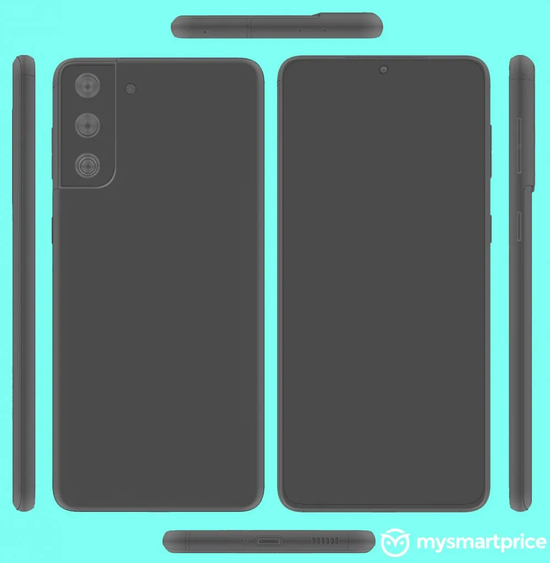 ▲ 三星 Galaxy S21+,via: MySmartPrice