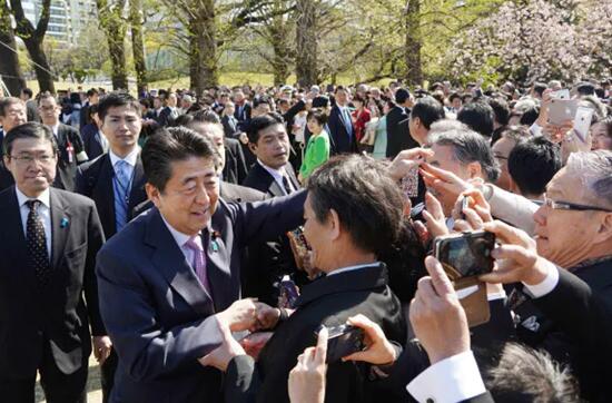 安倍赏樱会(资料图)