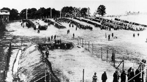 ▲ 1945年冬天，纽恩格姆集中营（Getty）