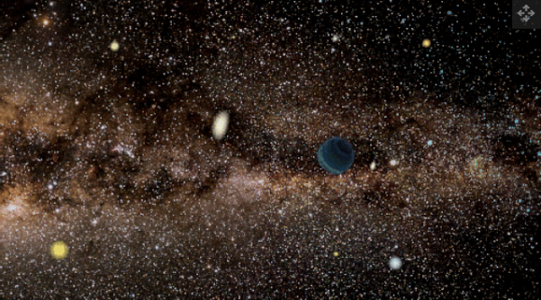 目前,天文学家发现一颗与众不同的神秘星球:体积较小、自由漂浮的行星,其质量与地球相近,在银河系内部自由漂浮。
